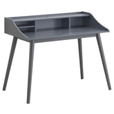 Coaster Percy 4-compartment Writing Desk Grey Model 804497